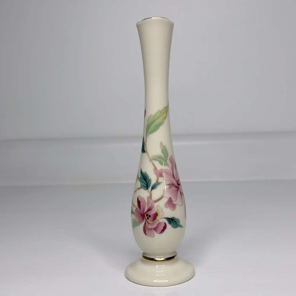 Lenox 🌷 Vintage Barrington Collection 7.5" Porcelain China Flower Bud Vase